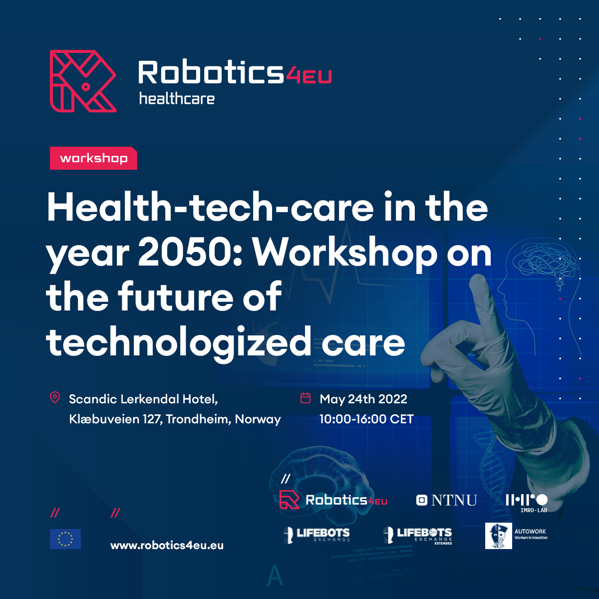 Health-tech-care in the year 2050: Workshop on the future of technologized care